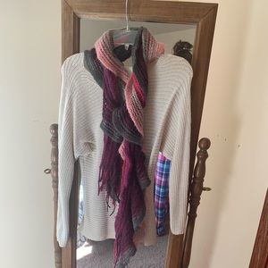 Sweater and scarf